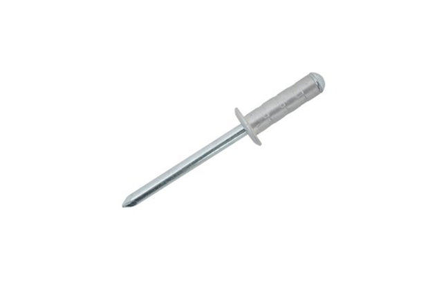 JRP Riveting Products 4.8 x 15mm Aluminium / Steel Dome Head Multigrip JRP Rivets - Silver (Box of 500)