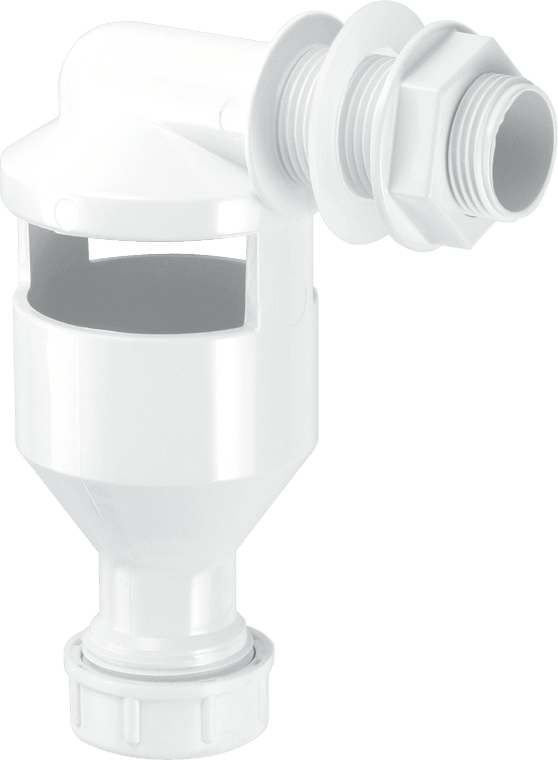 McAlpine TUN-3 One Piece Side Inlet Tun Dish with ¾" Inlet x 19/23mm Universal Outlet