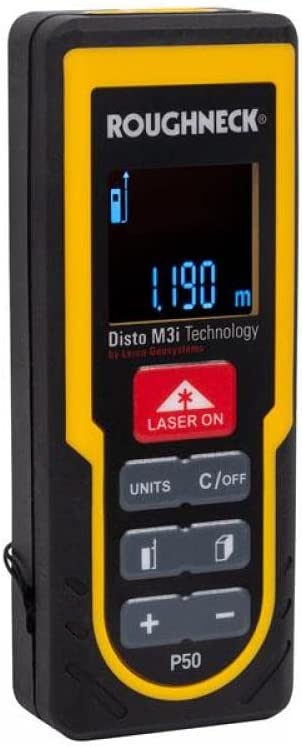Roughneck P50 Laser Distance Measure 50M