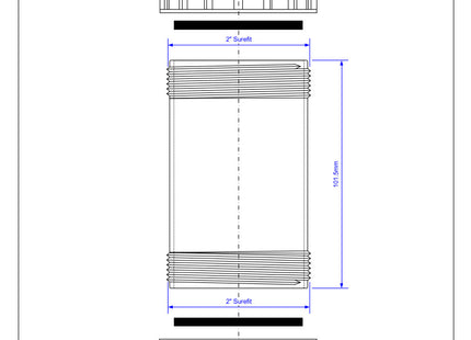 McAlpine Z18L 2" Surefit Straight Connector