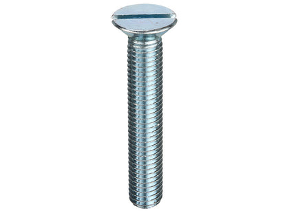Unifix Machine Screws Slotted Countersunk Head DIN 963 Bright Zinc Plated - M3 x 6 (Box of 2000)