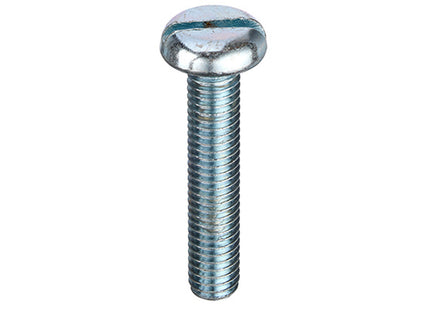 Unifix Machine Screws Slotted Pan Head DIN 85 Bright Zinc Plated - M2.5 x 6 (Box of 2000)