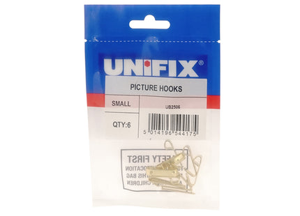 Unifix Picture Hooks Small (Box of 30)