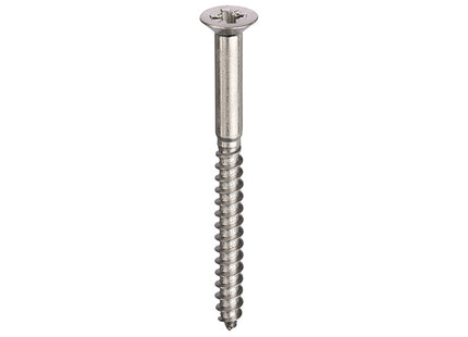 Owlett-Jaton A2-304 Stainless Steel Woodscrews Pozi Countersunk Head DIN 7997 - 4.0 x 40mm (Box of 200)