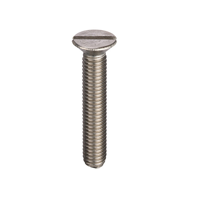 Unifix A2-304 Stainless Steel Machine Screws Slotted Countersunk Head DIN 963 - M8 x 40 (Box of 200)