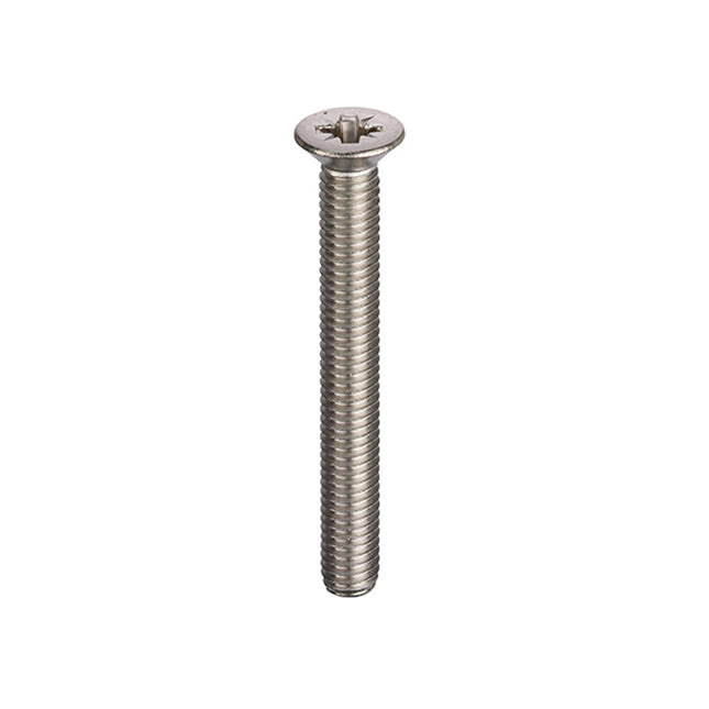 Unifix A2-304 Stainless Steel Machine Screws Pozi Countersunk Head DIN 965Z - M5 x 25 (Box of 500)