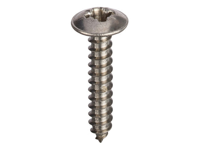 Unifix A2-304 Stainless Steel Self-Tapping Screws Pozi Flange Head AB BS 4174 - 8G x 1" (4.2 x 25mm) (Box of 1000)
