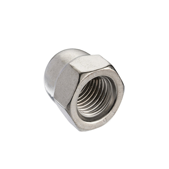 Unifix A2-304 Stainless Steel Dome Nuts DIN 1587 - M6 x 1.00 (Box of 500)