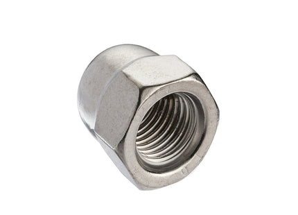 Unifix A2-304 Stainless Steel Dome Nuts DIN 1587 - M4 x 0.70 (Box of 500)