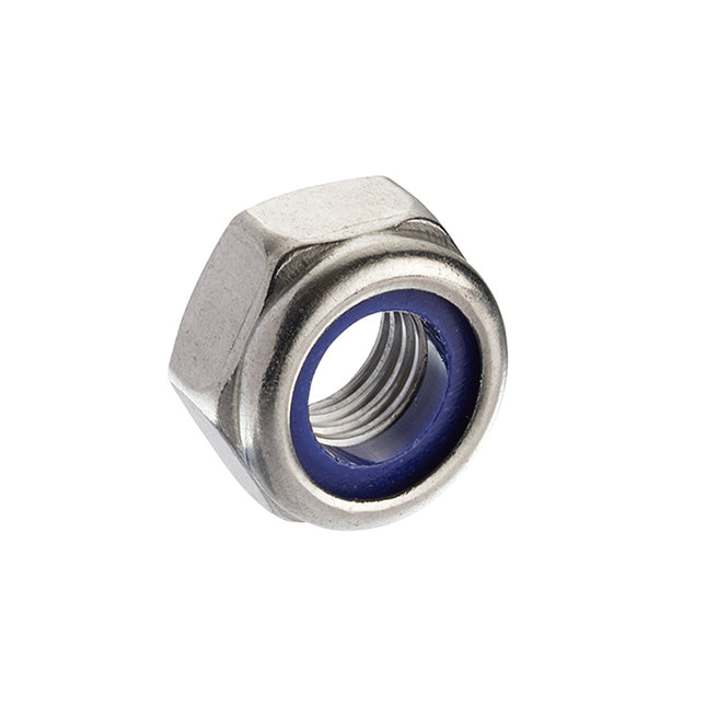 Unifix A4-316 Stainless Steel Nylon Insert Nuts T Type DIN 985 - M12 x 1.75 (Box of 200)