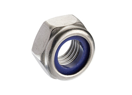 Unifix A4-316 Stainless Steel Nylon Insert Nuts T Type DIN 985 - M10 x 1.50 (Box of 200)