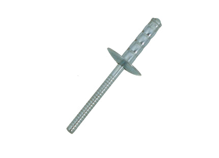 JRP Riveting Products 4.8 x 15mm Steel / Steel Large Flange Head Multigrip JRP Rivets (Box of 250)