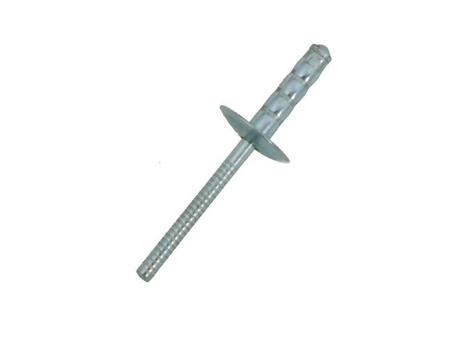 JRP Riveting Products 4.8 x 17.5mm Steel / Steel Large Flange Head Multigrip JRP Rivets (Box of 250)
