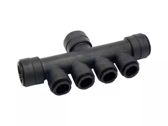 John Guest Speedfit 4 Port Rail Manifold 22 X 15mm (Pack of 2)