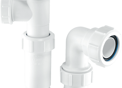 McAlpine ASA10-SP 75mm Water Seal Multifit Outlet Tubular Swivel Basin Trap