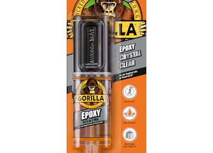 Gorilla Glue Gorilla 5 Min 2-Part Epoxy Syringe 25Ml