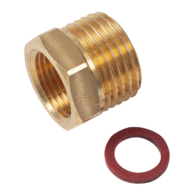 Hep20 Hep2o HX39 Tap Adaptor 1/2" x 3/8" Brass - HX39 GR - Perfect for Plumbing