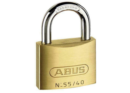 ABUS Mechanical 55/40Mm Brass Padlock Keyed Alike 5402
