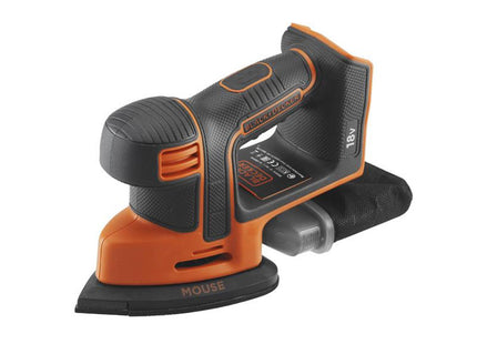Black + Decker BDCDS18 Mouse Detail Sander 18V - BDCDS18-GB - Compact and Ergonomic