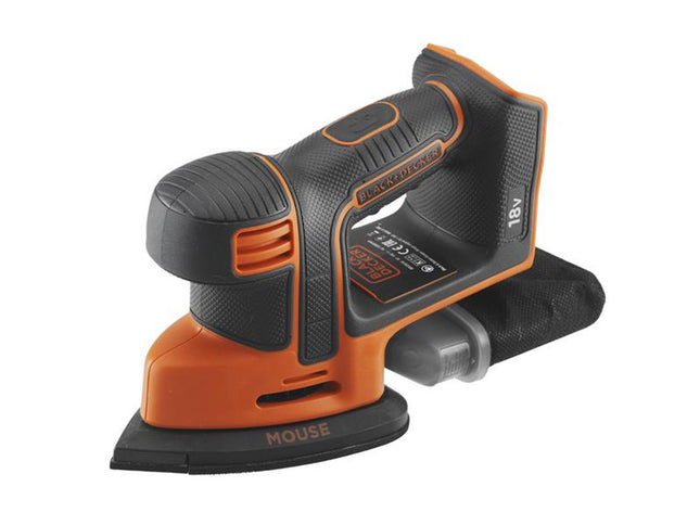 Black + Decker BDCDS18 Mouse Detail Sander 18V - BDCDS18-GB - Compact and Ergonomic