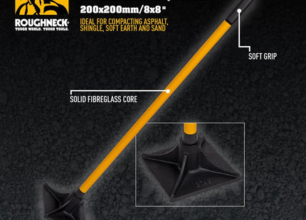 Roughneck 64-379 Earth Rammer (Tamper) With Fibreglass Handle 4.5Kg (10Lb)
