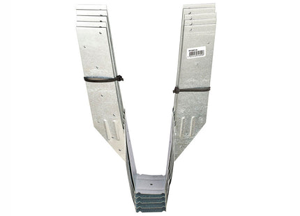 Teco Woody No Tag Joist Hangers - Galvanised 44mm x 281mm x 0.8mm Thick (Box of 25)