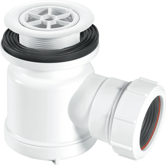 McAlpine STW1-R 19mm Water Seal Shower Trap with Universal Outlet