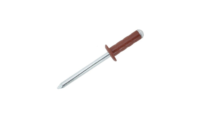 JRP Riveting Products 4.8 x 15mm Aluminium / Steel Dome Head Multigrip JRP Rivets - Terracotta (Box of 500)