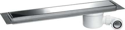 McAlpine CD600-P Polished Stainless Steel Standard Channel Drain - 548mm
