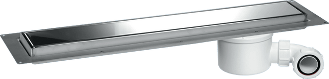 McAlpine CD600-P Polished Stainless Steel Standard Channel Drain - 548mm