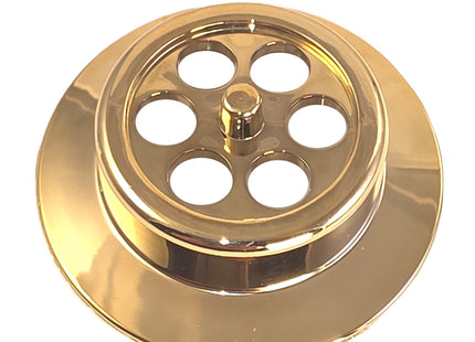 McAlpine BATHGRID-GP Bath Overflow Grid Gold Plated