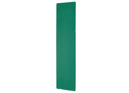 Unifix Flat Packers Green 28 x 100 x 1mm - PACKERGREENBAG - Great for Leveling (Bag of 200)