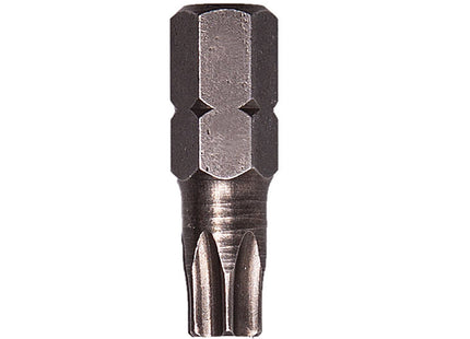 JCP Fixings T25 Torx 1/4" Driver Bit - 25mm Length - FJT25