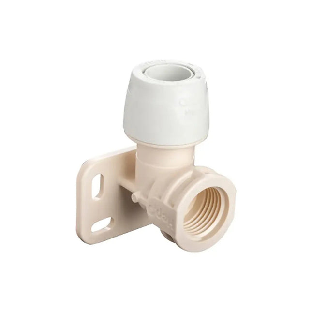 Hep20 KL Wall Plate Elbow 15mm x 1/2" - KL6-15 for Plumbing