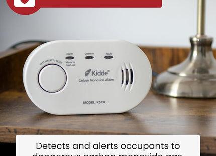 Kidde 5Colsb Carbon Monoxide Alarm (7-Year Sensor)
