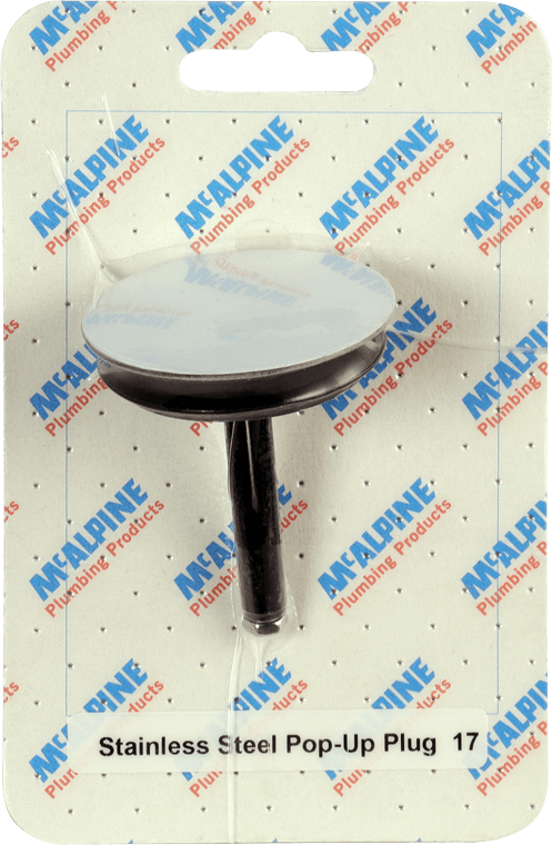 McAlpine CARD-17 Stainless Steel Pop-Up Plug - PLUGSS50