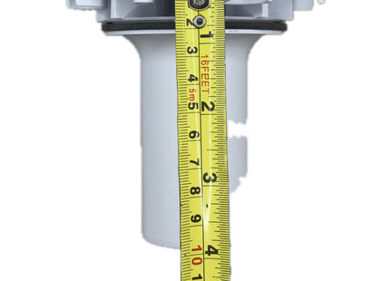 McAlpine FGTR118TOP-50 Conversion Kit to convert any TSG50 or TSG52 Gully to a sheet flooring gully with CP Brass Clamp Ring, Stainless Steel Grated Cover Plate and Dip Tube