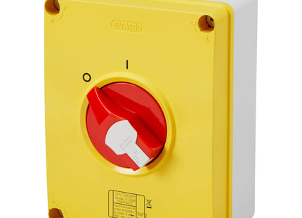 Gewiss Isolator Hp Insulated Box 63A 4P Emergency