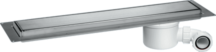 McAlpine CD1200-B Brushed Stainless Steel Standard Channel Drain - 1148mm