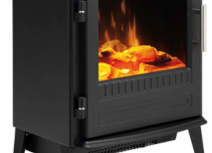 Dimplex Bar20 Bari Electric Stove 2Kw With Optiflame Effect - Black