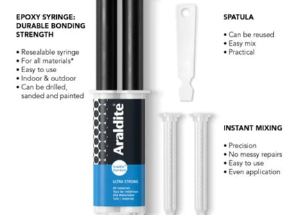 Araldite Standard Epoxy Syringe 24Ml