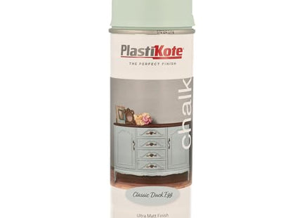 Plastikote Chalk Finish Spray Classic Duck Egg 400Ml