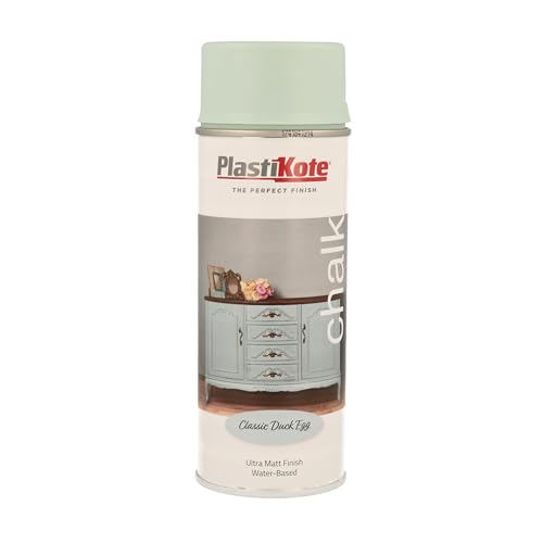 Plastikote Chalk Finish Spray Classic Duck Egg 400Ml