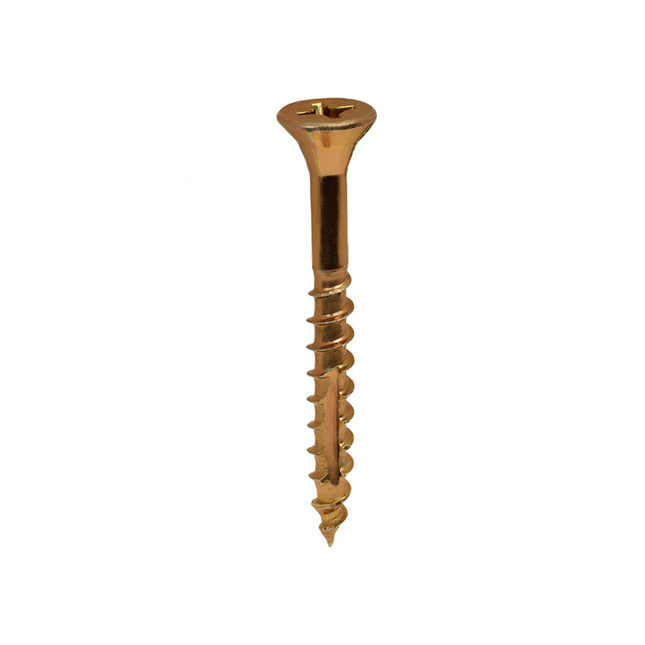 Ulti-Mate Ulti-Mate Woodscrews Pozisquare Double Countersunk ZYP CE - 6.0 x 200mm (Box of 25)
