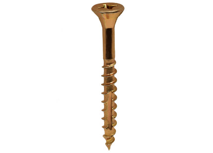 Ulti-Mate Ulti-Mate Woodscrews Pozisquare Double Countersunk ZYP CE - 5.0 x 40mm (Box of 200)