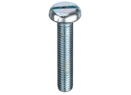Unifix Machine Screws Slotted Pan Head Din 85 Bzp - M5 X 25 (Box Of 500)