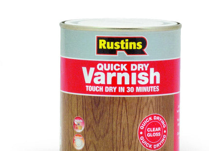 Rustins Quick Dry Varnish Gloss Clear 500Ml