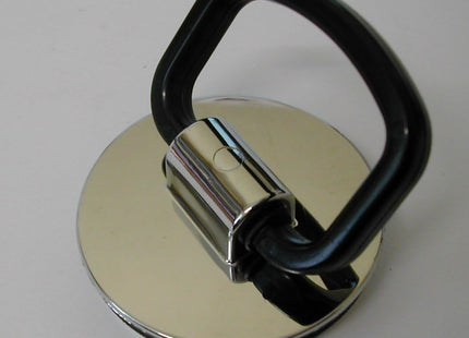 McAlpine Chrome Plated Bathroom Plastic Plugs 38mm + 44mm Diameter with Handle and Rubber Seal CP2H + CP1H