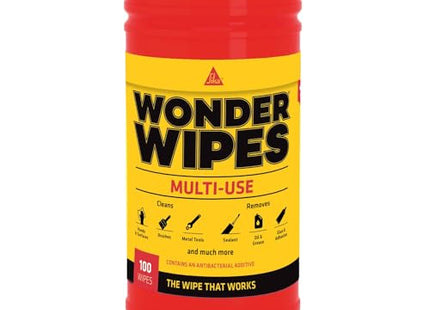 Everbuild Wonder Wipes Trade Tub Of 100 (4 Pack) (400 Wipes)