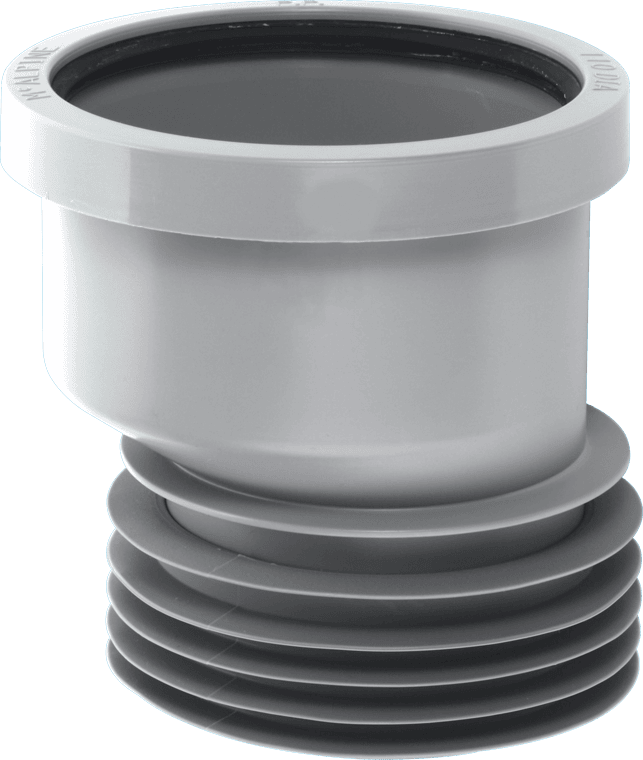 McAlpine DC1GR-OS 4"/110mm 14mm Offset Drain Connector